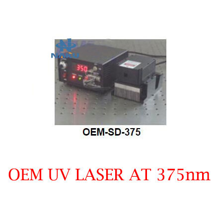 Low Cost Long Lifetime 375nm UV OEM Laser CW Operating Mode 350mW